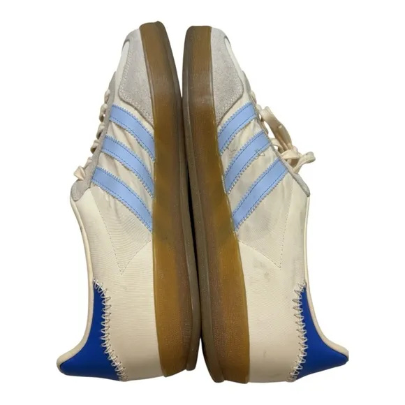 Adidas Cream and Blue Retro Sneakers NWOT
