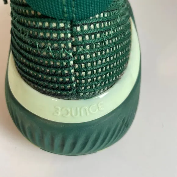 Adidas Dark Green Pro Bounce 2019 Athletic Sneakers Shoes Men’s 7 / Women’s 8