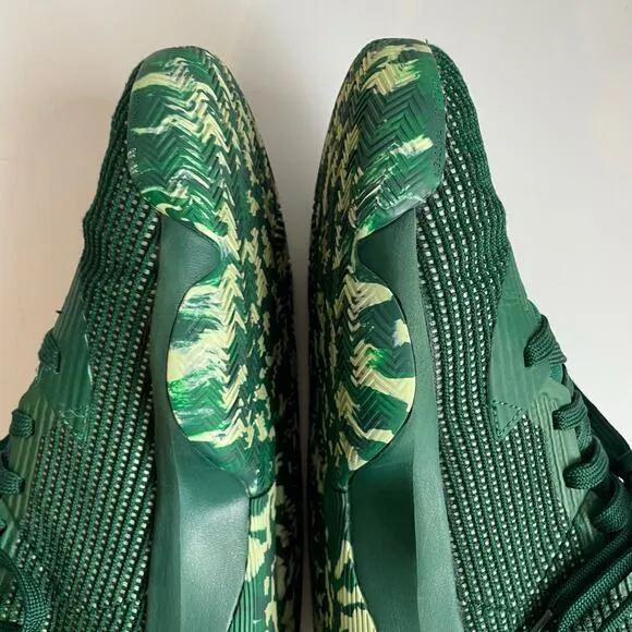 Adidas Dark Green Pro Bounce 2019 Athletic Sneakers Shoes Men’s 7 / Women’s 8