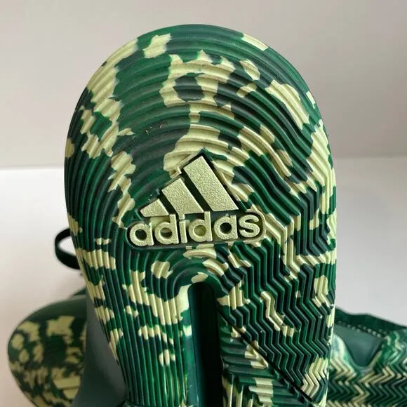 Adidas Dark Green Pro Bounce 2019 Athletic Sneakers Shoes Men’s 7 / Women’s 8