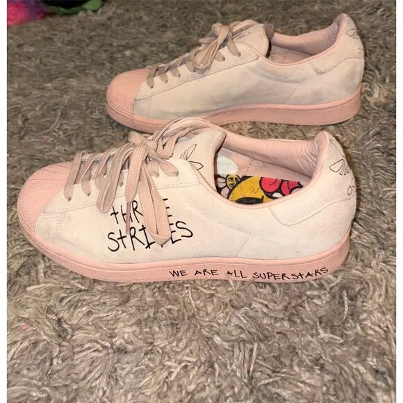 Adidas Fat Tiger Workshop x Superstar 'Paradise Lost' Pink Sneaker