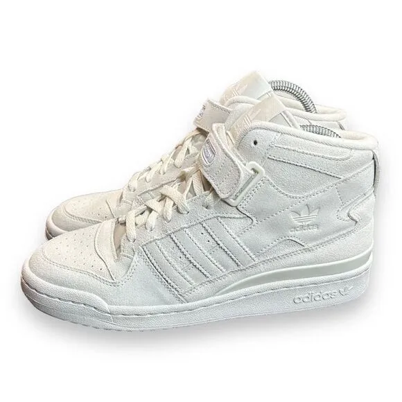 Adidas Forum Mid Women's Size 9 Shoes Orbit Grey-Orbit Grey-Cloud White HQ6281
