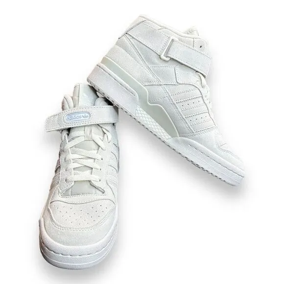 Adidas Forum Mid Women's Size 9 Shoes Orbit Grey-Orbit Grey-Cloud White HQ6281