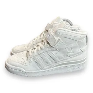 Adidas Forum Mid Women's Size 9 Shoes Orbit Grey-Orbit Grey-Cloud White HQ6281
