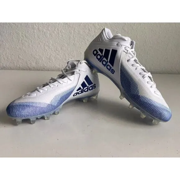 Adidas Freak Carbon Football Cleats White Royal EH2232 Men’s Size 12