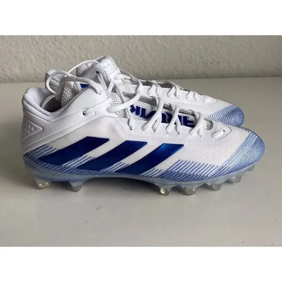Adidas Freak Carbon Football Cleats White Royal EH2232 Men’s Size 12