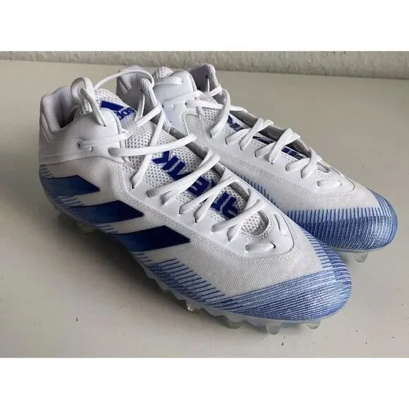 Adidas Freak Carbon Football Cleats White Royal EH2232 Men’s Size 12