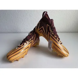 Adidas Freak 23 Inline Burgundy Yellow Football Cleats IF1046  Men's Size 12