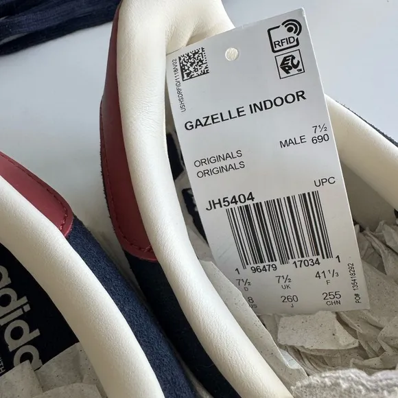Adidas Gazelle Custom NYC Sneakers (US W-10, M-8)