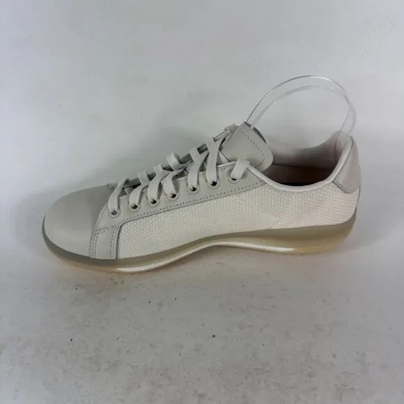 Adidas Golf Go-To Spikeless 1 Sneakers Men's 9 Beige Lace-Up Low Top Golf Shoes