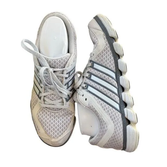 Adidas Liquid Ride Running Athletic Shoes Sneakers Gray White Men’s Size 9