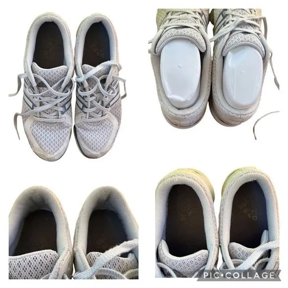 Adidas Liquid Ride Running Athletic Shoes Sneakers Gray White Men’s Size 9