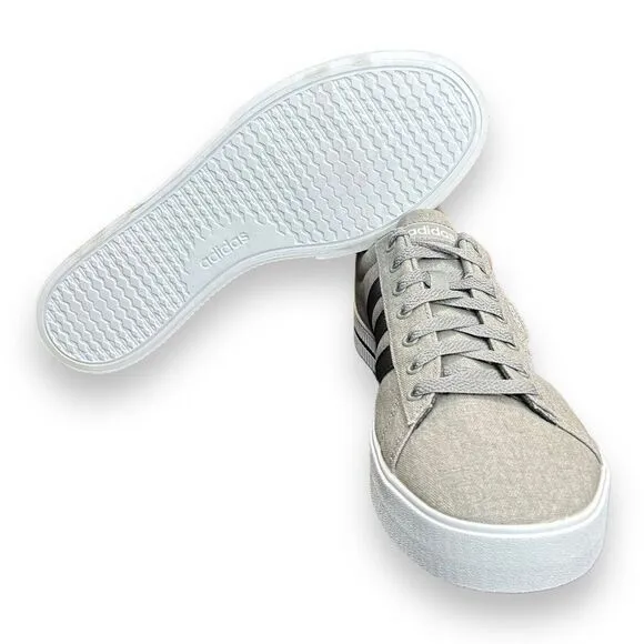 Adidas Mens Daily 3.0 FW3270 Gray Casual Shoes Sneakers Size 11