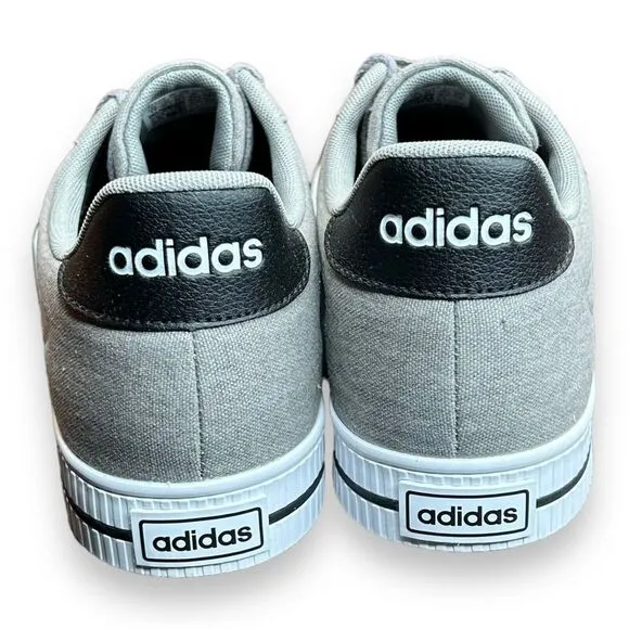 Adidas Mens Daily 3.0 FW3270 Gray Casual Shoes Sneakers Size 11