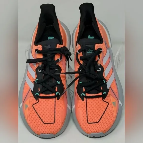 Adidas Men's Size 8 BOOST X9000L4 HEAT.RDY Running Shoes FY1209 Orange/Grey New