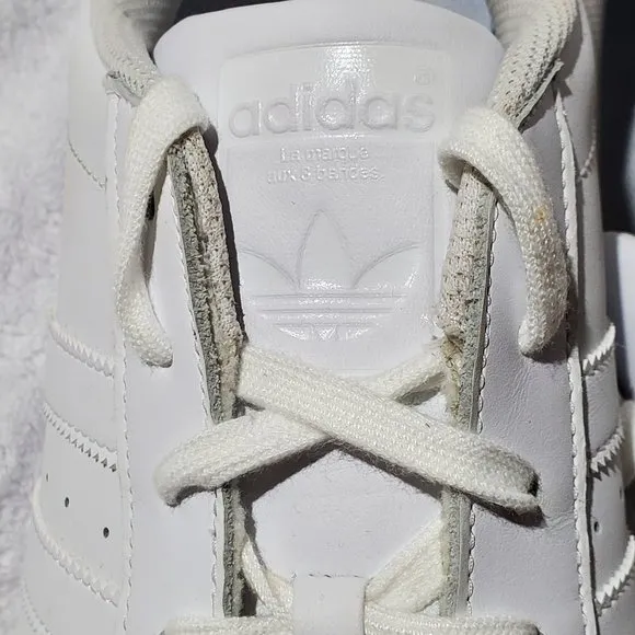 ADIDAS Men's White Superstar Legacy Sneaker, Size 19