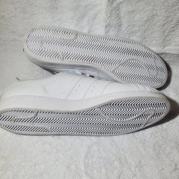 ADIDAS Men's White Superstar Legacy Sneaker, Size 19