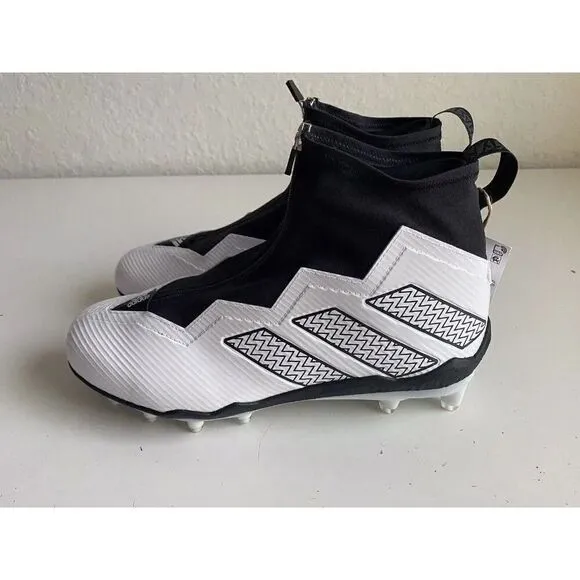 Adidas Nasty 2.0 Football Cleats White Black Shoes GV8306 Men’s Sz 11