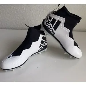 Adidas Nasty 2.0 Football Cleats White Black Shoes GV8306 Men’s Sz 11