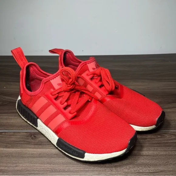 Adidas NMD R1 Clear Red 2016 BB1970 Men’s 8.5 Red Black White