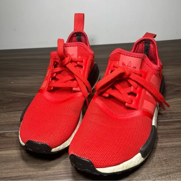 Adidas NMD R1 Clear Red 2016 BB1970 Men’s 8.5 Red Black White