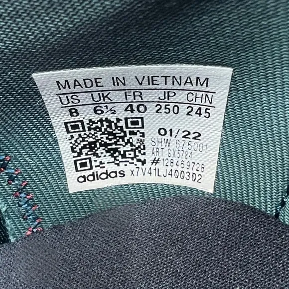 Adidas NMD V3 GX5784 Running Shoes Womens 8 Green Blue