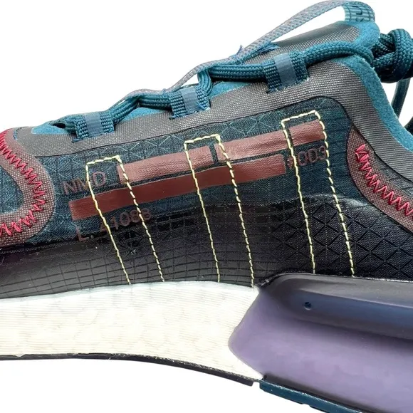 Adidas NMD V3 GX5784 Running Shoes Womens 8 Green Blue