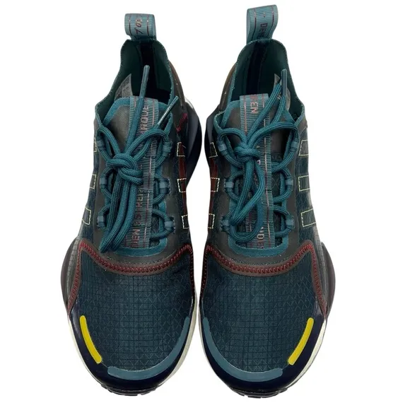 Adidas NMD V3 GX5784 Running Shoes Womens 8 Green Blue