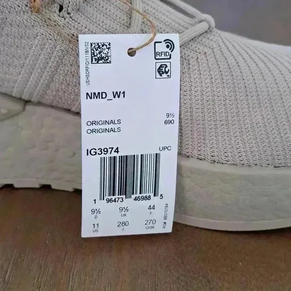 adidas NMD_W1 Women's Shoes - Color: Beige - Size: 11