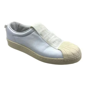 Adidas Originals Women's Superstar BW3S Slip On Shoes BY9139 White Off White 8.5