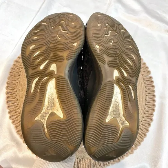 ADIDAS ORIGINALS  Yeezy Boost 380 Primeknit Sneakers Black Size 9.5
