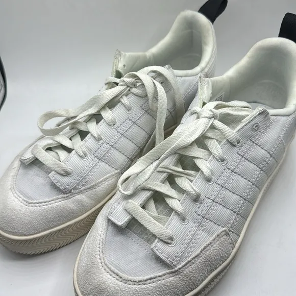 Adidas Parley Nizza White Platform Shoes
