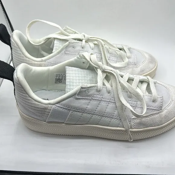 Adidas Parley Nizza White Platform Shoes
