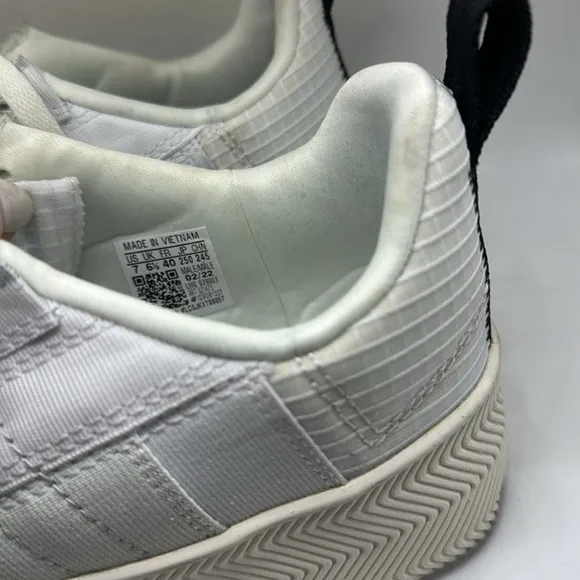 Adidas Parley Nizza White Platform Shoes