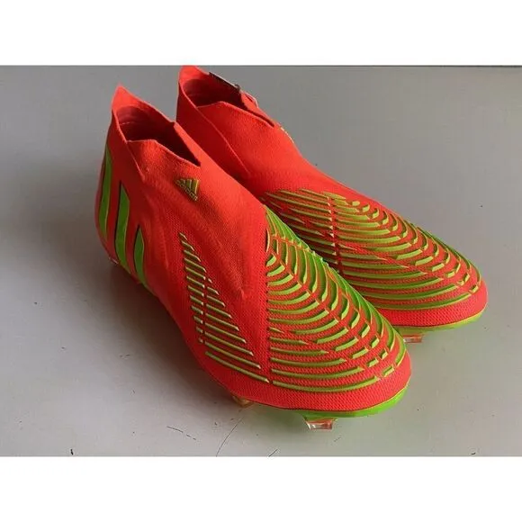Adidas Predator Edge   FG Soccer Cleats GW1039 Firm Ground Men’s 7.5 Women’s 8.5