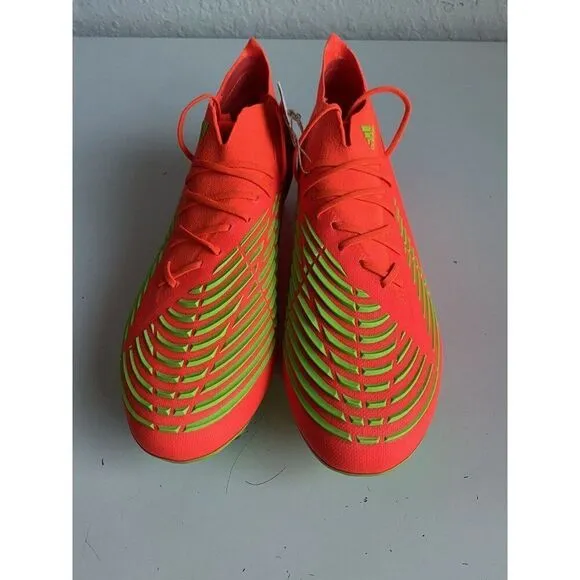 Adidas Predator Edge.1 SG Soccer Cleats Solar Red GW1016 Men’s Size 10 With Tool