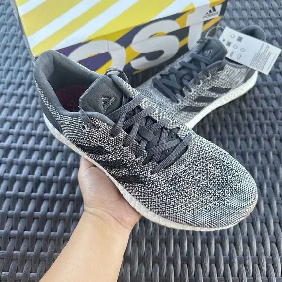 Adidas PureBoost DPR Carbon Grey Men's Athletic Shoes CM8319 Size 5