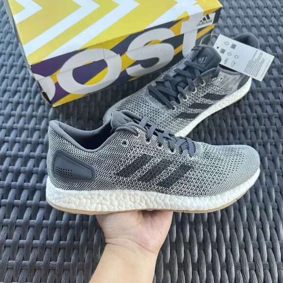 Adidas PureBoost DPR Carbon Grey Men's Athletic Shoes CM8319 Size 5