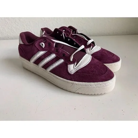Adidas Rivalry Low Texas A&amp;M Aggies Maroon White Sneakers IE7702 Men’s Sz 13