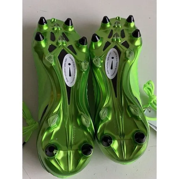 Adidas Speedportal.1 SG GW8440 Elit Green Soccer Cleats Data Pack Men's Sz 5 W 6