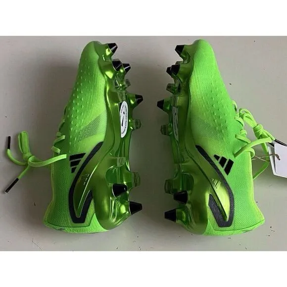 Adidas Speedportal.1 SG GW8440 Elit Green Soccer Cleats Data Pack Men's Sz 5 W 6