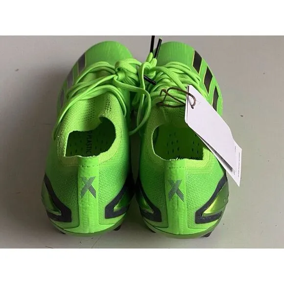Adidas Speedportal.1 SG GW8440 Elit Green Soccer Cleats Data Pack Men's Sz 5 W 6