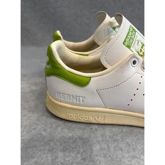 Adidas Stan Smith Disney Kermit The Frog Men's Size 8.5 Trendy Sneakers Shoes