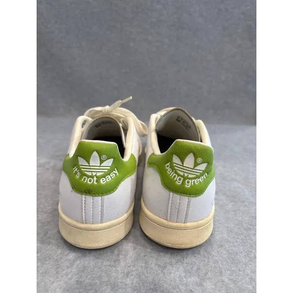 Adidas Stan Smith Disney Kermit The Frog Men's Size 8.5 Trendy Sneakers Shoes