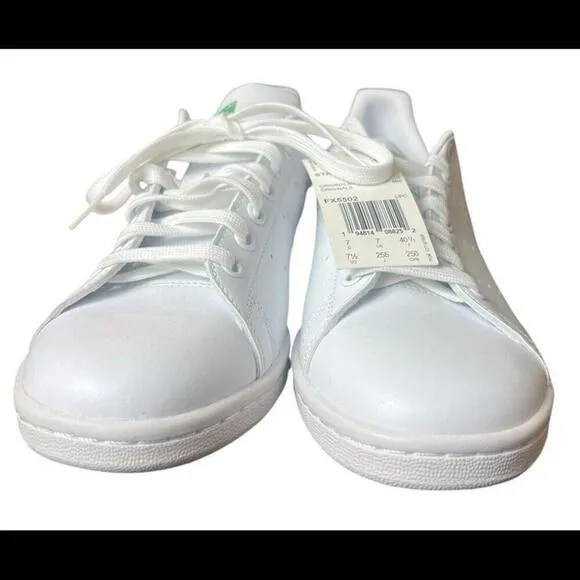 Adidas Stan Smith Signed Autograph FX5502 Shoes Leather White Green Mens 7.5