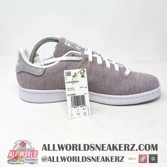 adidas Stan Smith Tennis Sneaker Recycled Textile MORPHLON® GY5460 Purple Grey