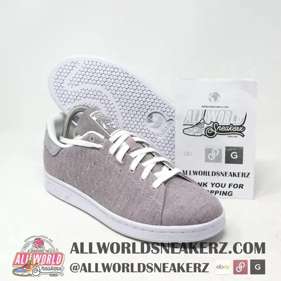 adidas Stan Smith Tennis Sneaker Recycled Textile MORPHLON® GY5460 Purple Grey