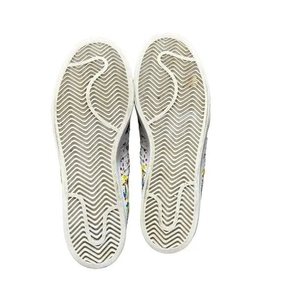 Adidas Superstar Splashes, Splatter and Drips White #FX5537 Men's Size 8.5