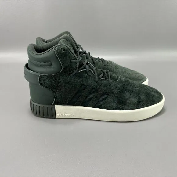 Adidas Tubular Invader Shadow Ivy Shoes Size‎ 8 Green Preppy Athleisure S80242