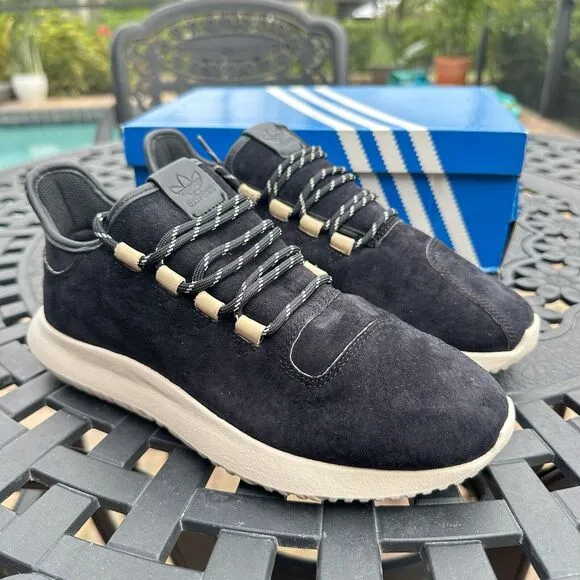 Adidas Tubular Shadow Men's Athletic Shoes Core Black BY3568 Size 6